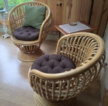 Round Brown Chair Cushion for Your Home