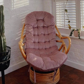Rocking Velour Chair Cushion For Your Home