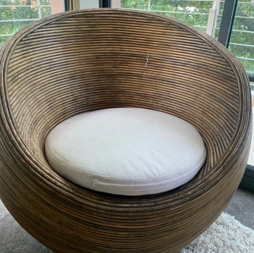 Round Linen Chair Cushion for Your Home