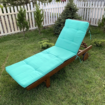 Chaise Lounge Aqua Cushion for Your Home