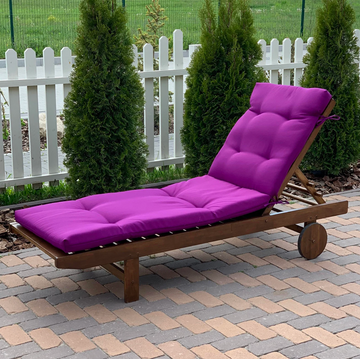 Chaise Lounge Purple Cushion for Your Home