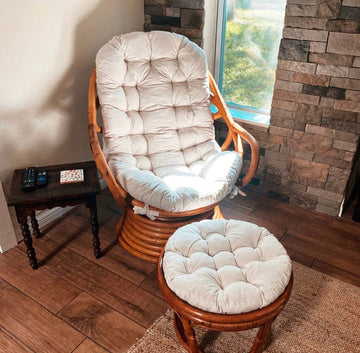 Rattan Linen Chair Cushion for Your Home